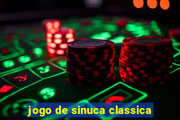 jogo de sinuca classica